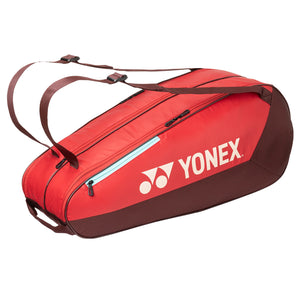 Yonex Team Racquet Bag 6 Pack - Ruby Red