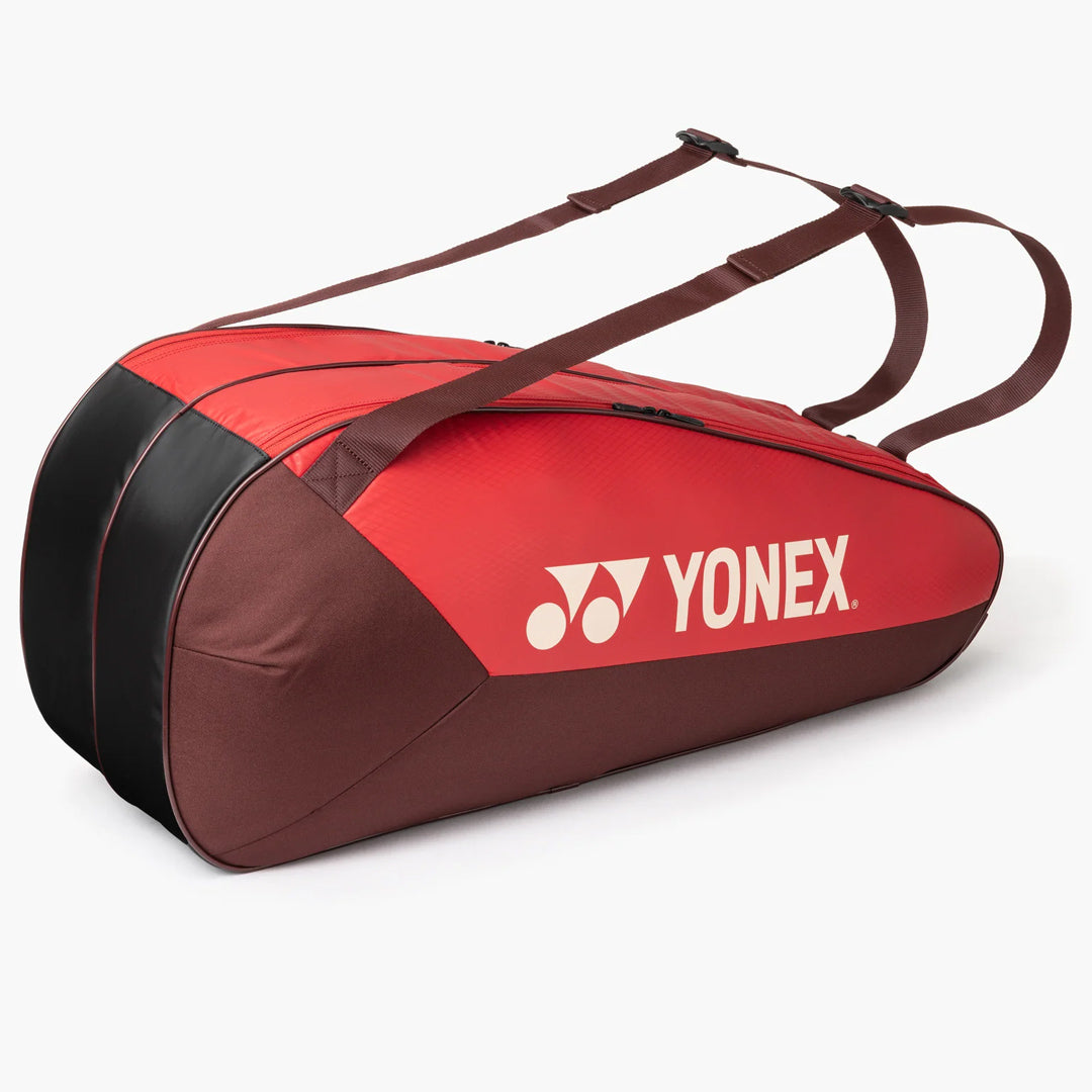 Yonex Team Racquet Bag 6 Pack - Ruby Red