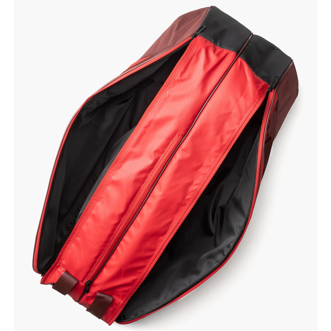 Yonex Team Racquet Bag 6 Pack - Ruby Red