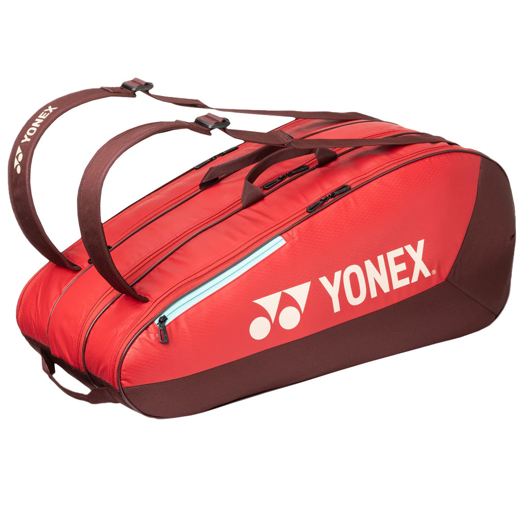 Yonex Team Racquet Bag 9 Pack - Ruby Red