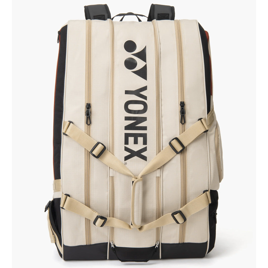 Yonex Gearlogic Racquet Bag 12 Pack - Beige