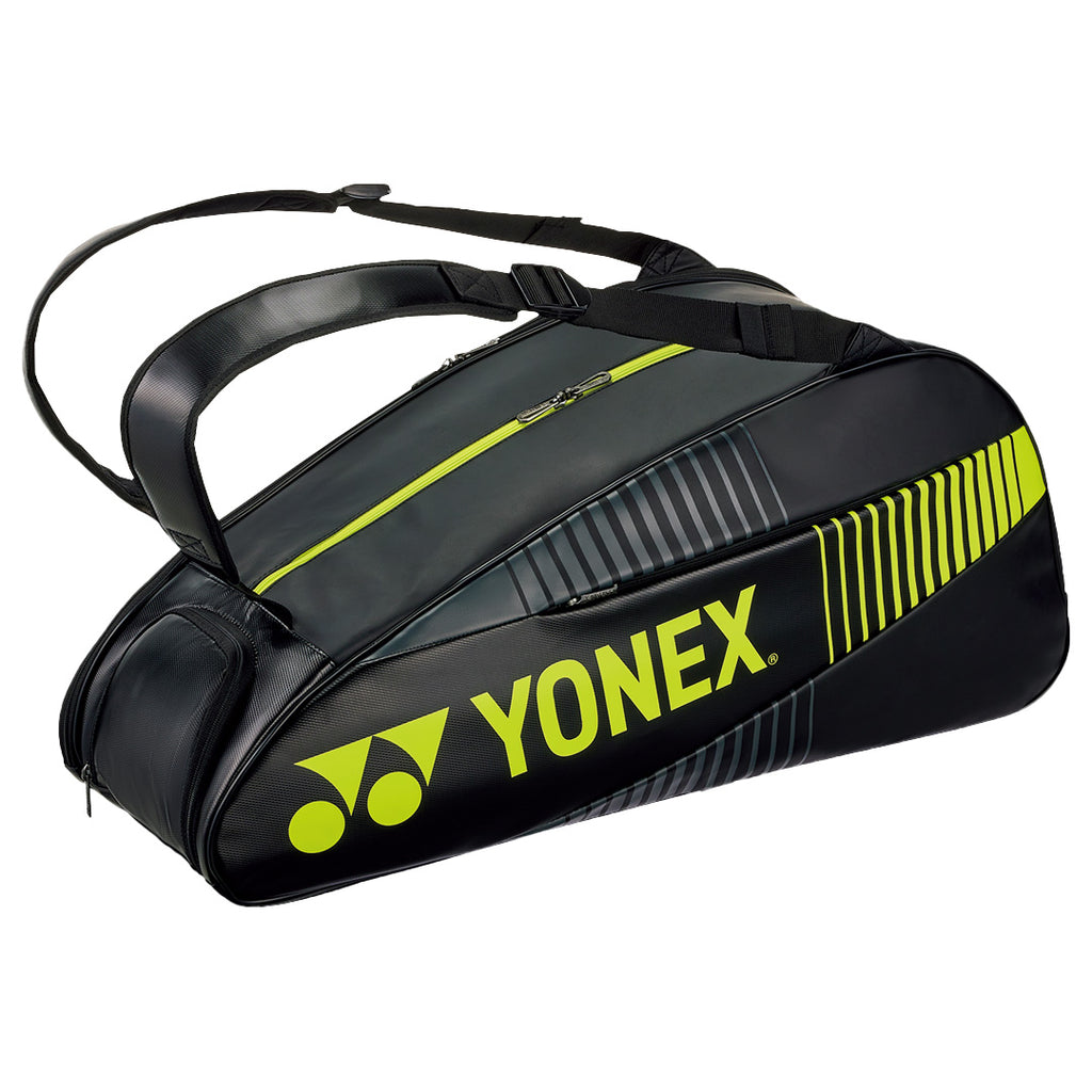 Yonex Active Racquet Bag 6 Pack - Black/Lime Green