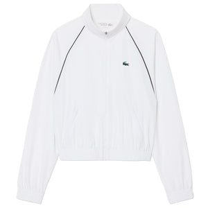 Lacoste Women's Trim Accent Sport Jacket - White