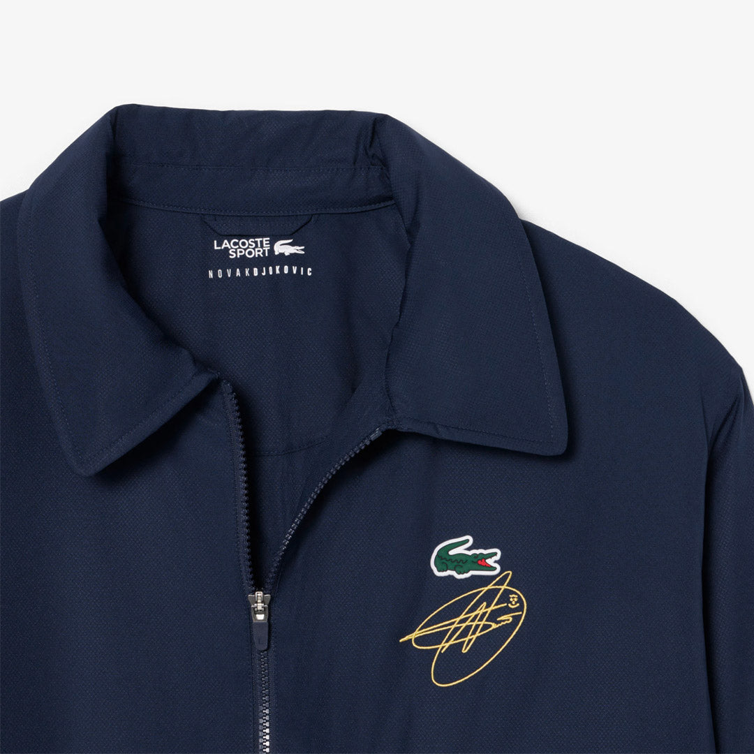Lacoste Men's Djokovic X Tennis Jacket - Navy Blue