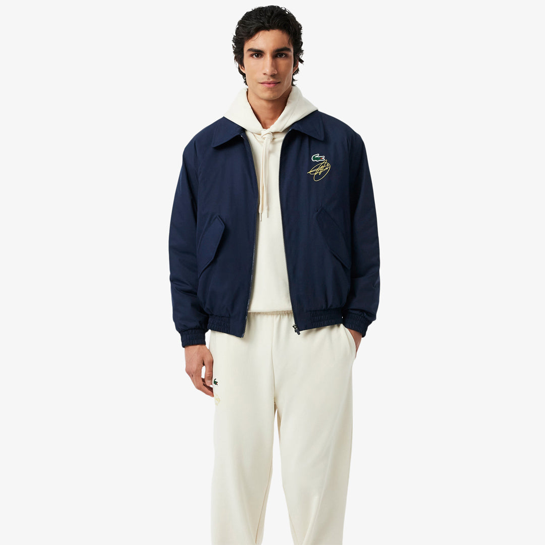 Lacoste Men's Djokovic X Tennis Jacket - Navy Blue