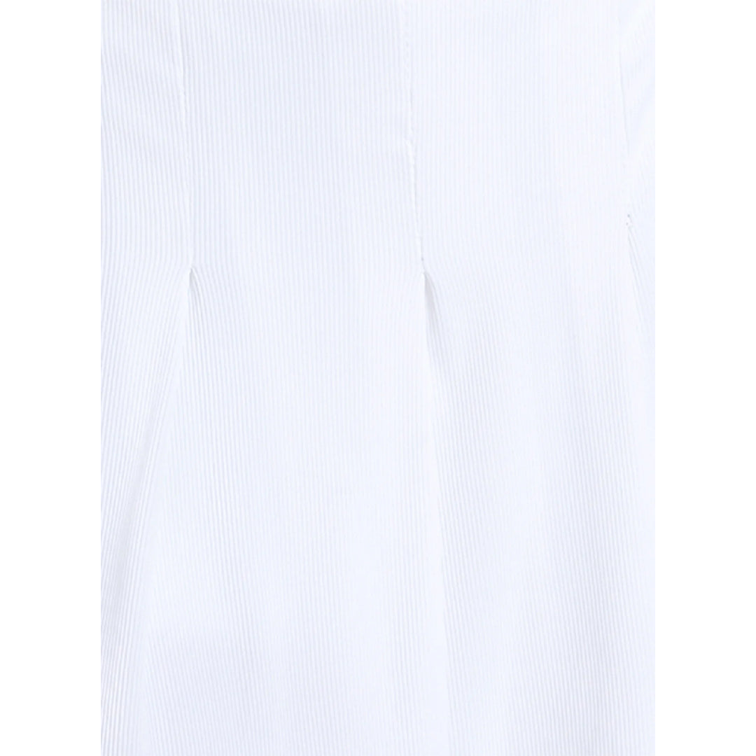 Lucky In Love Women's Making Waves Coastline Stripe Skort - White/Scuba