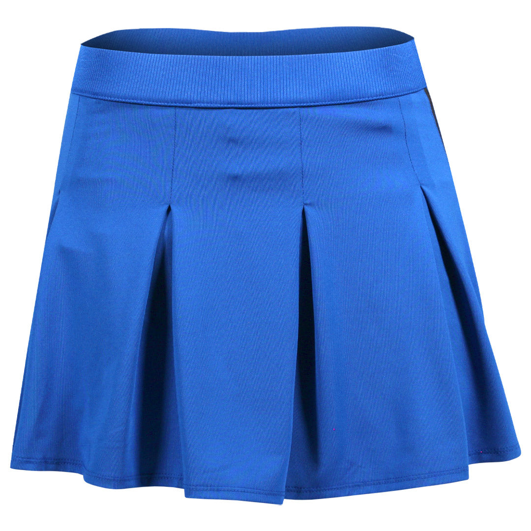 Lucky In Love Women's Pleat Party Skort - Electric Blue