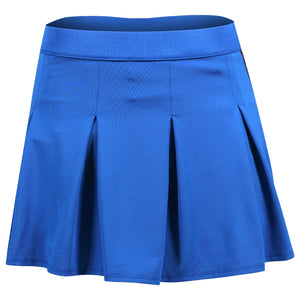 Lucky In Love Women's Pleat Party Skort - Electric Blue