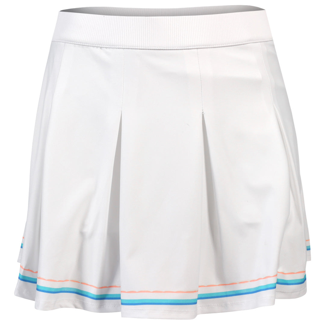 Lucky In Love Women's Making Waves Riding Tide Skort - White/Scuba