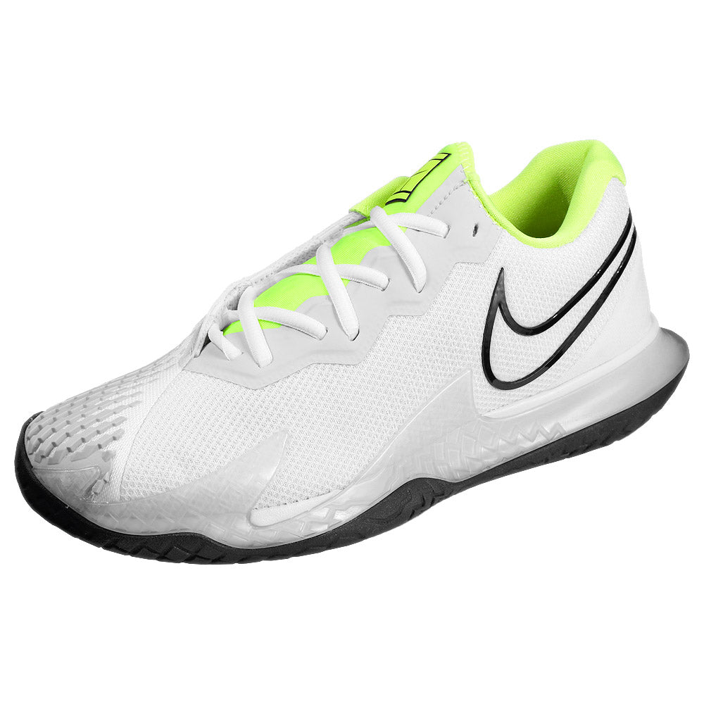 Nike Men's Air Zoom Vapor Cage 4 - Pure Platinum/Volt