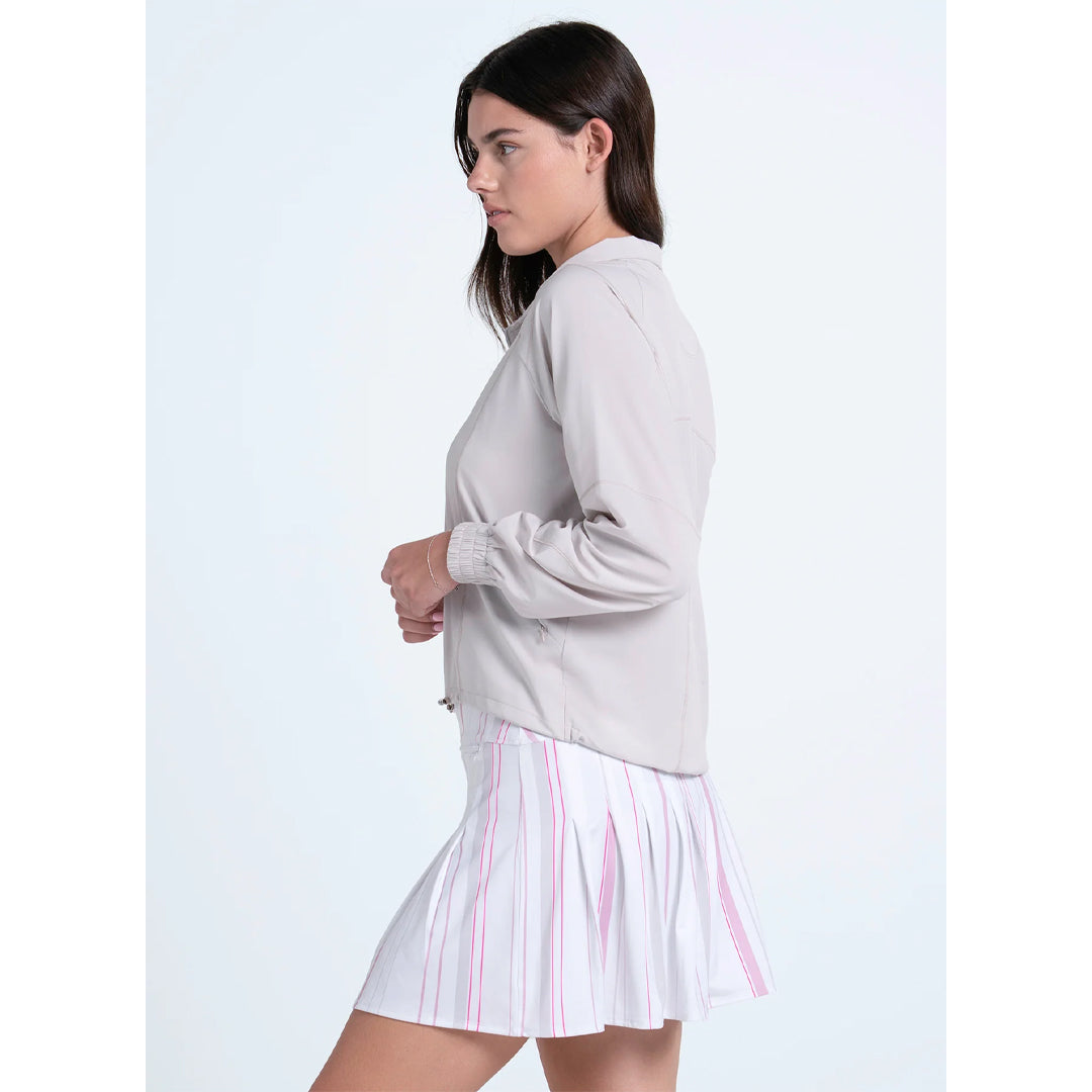 Lucky In Love Women's Weave It To Me Club Jacket - Birch