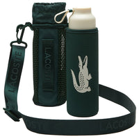 Lacoste Glass Water Bottle & Holder