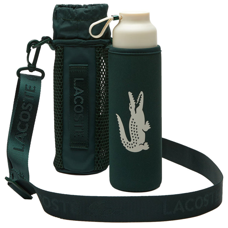 Lacoste Glass Water Bottle & Holder
