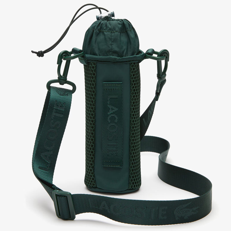 Lacoste Glass Water Bottle & Holder