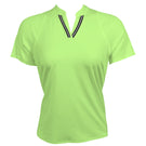 Lucky In Love Women's Innovate Tie Back Tee - Yellow Frost