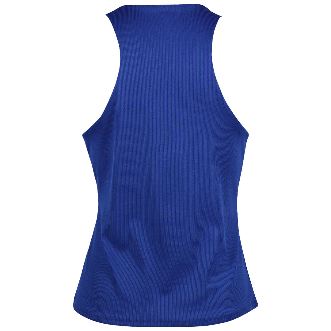 Lucky In Love Women's Clubhouse Tank - Electric Blue