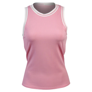 Lucky In Love Women's Weave It To Me Paris Weave Tank - Pink