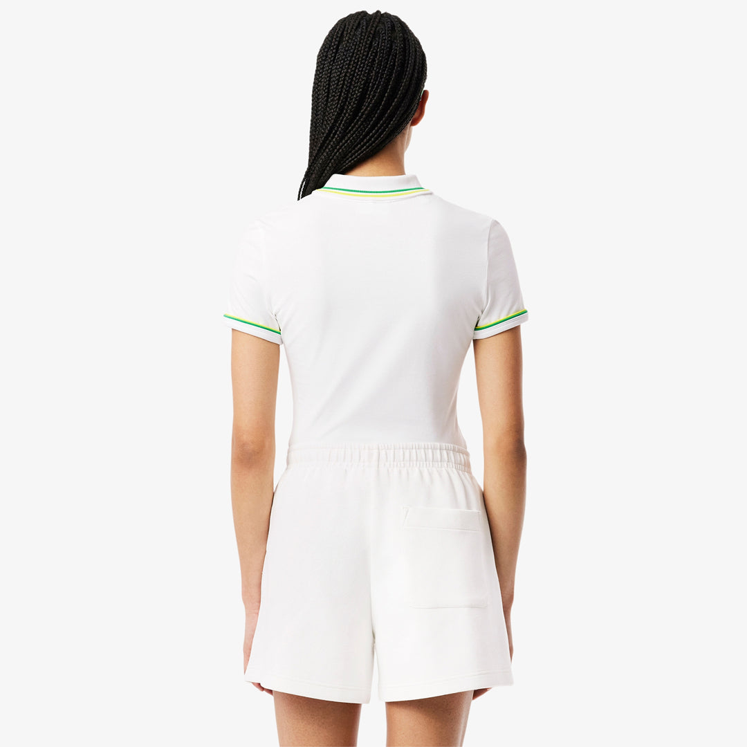 Lacoste Women's Jersey Polo - White