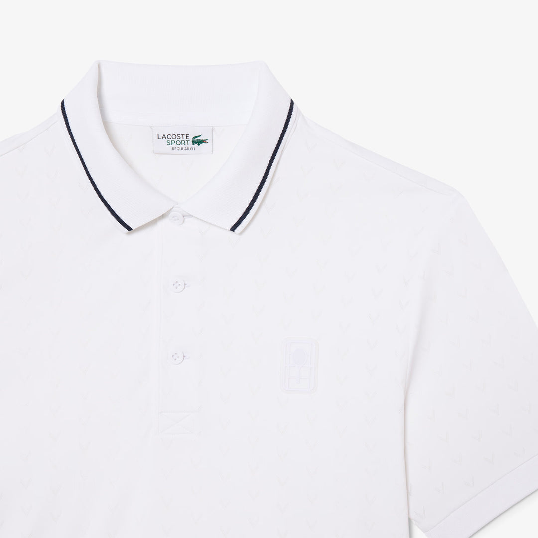 Lacoste Men's Heritage Ultra Dry Polo - White
