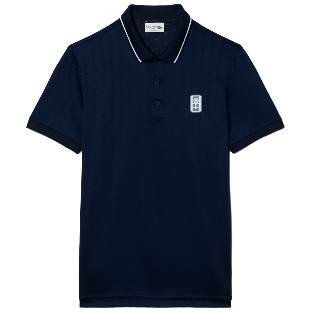 Lacoste Men's Heritage Ultra Dry Polo - Navy Blue