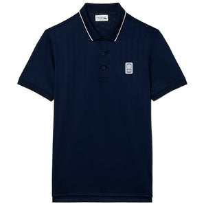 Lacoste Men's Heritage Ultra Dry Polo - Navy Blue