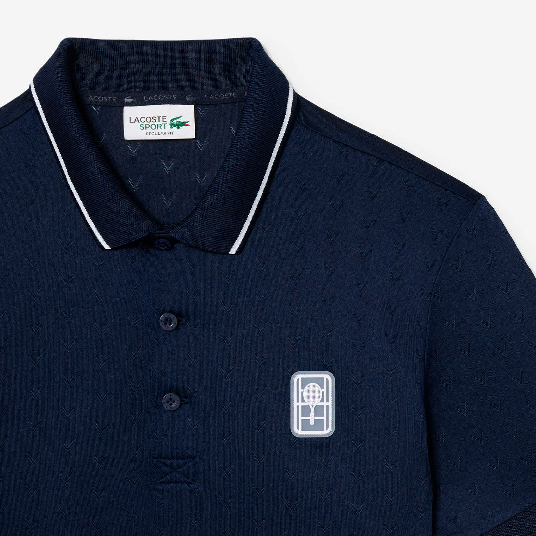 Lacoste Men's Heritage Ultra Dry Polo - Navy Blue