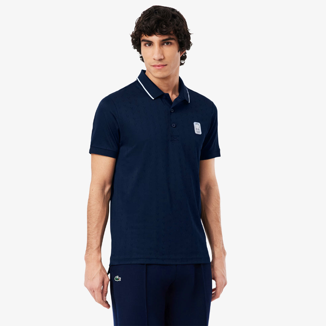 Lacoste Men's Heritage Ultra Dry Polo - Navy Blue