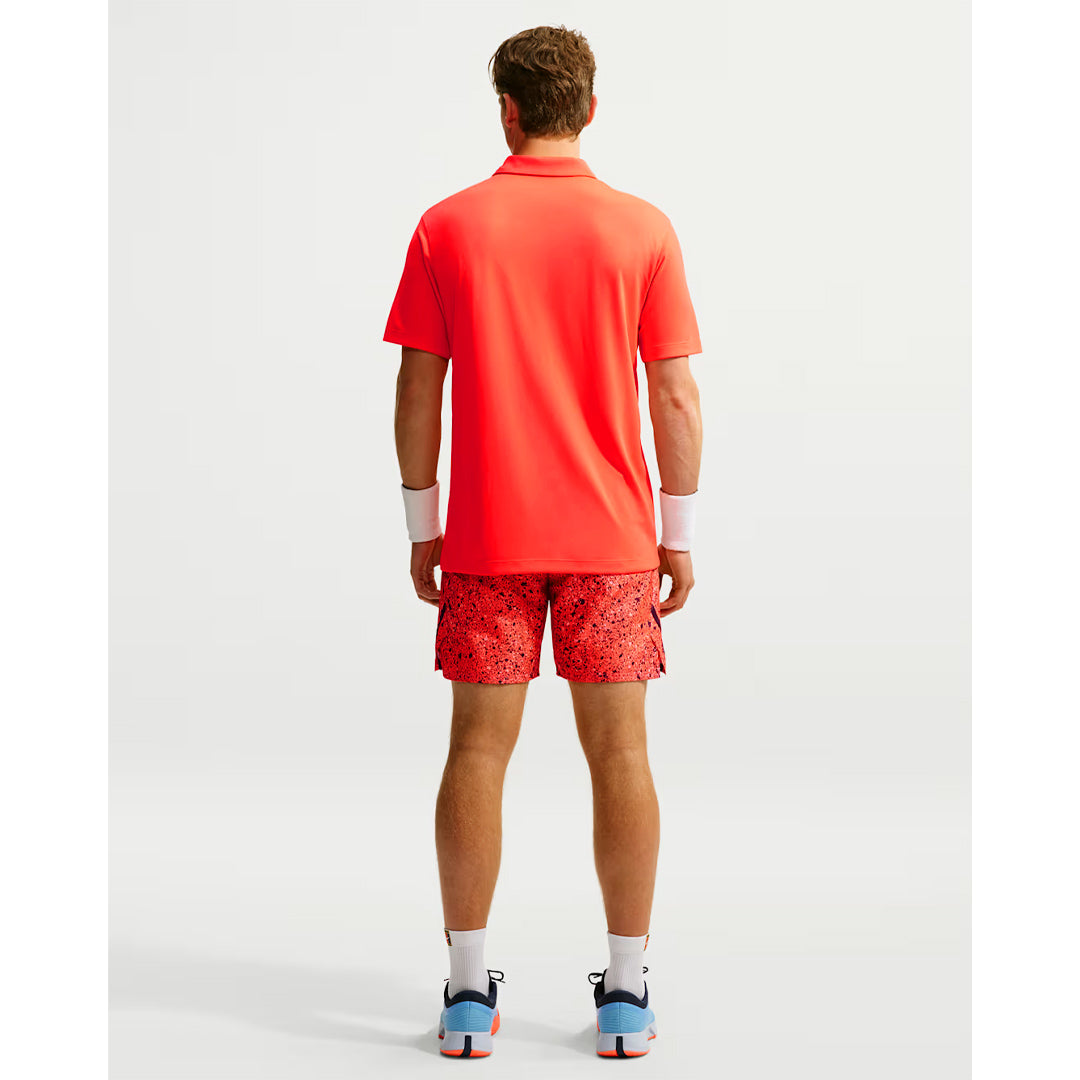 Nike Men's DriFit Solid Polo - Bright Crimson
