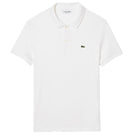 Lacoste Men's Pima Cotton Ribbed Polo - White