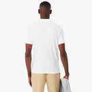Lacoste Men's Pima Cotton Ribbed Polo - White