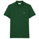 Lacoste Men's Pima Cotton Ribbed Polo - Pine Green
