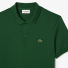 Lacoste Men's Pima Cotton Ribbed Polo - Pine Green