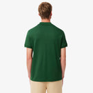 Lacoste Men's Pima Cotton Ribbed Polo - Pine Green