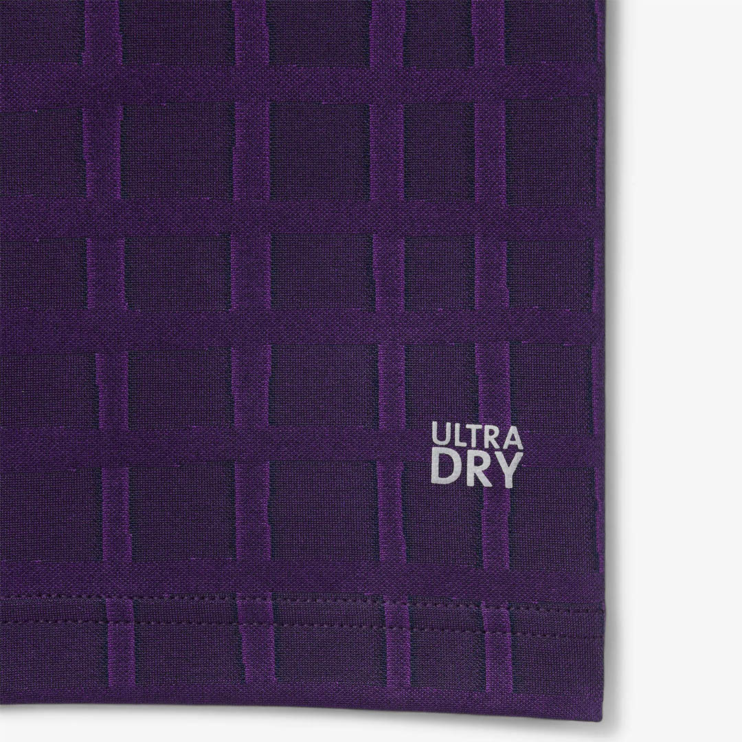 Lacoste Men's Medvedev X Tennis Polo - Purple/Navy Blue