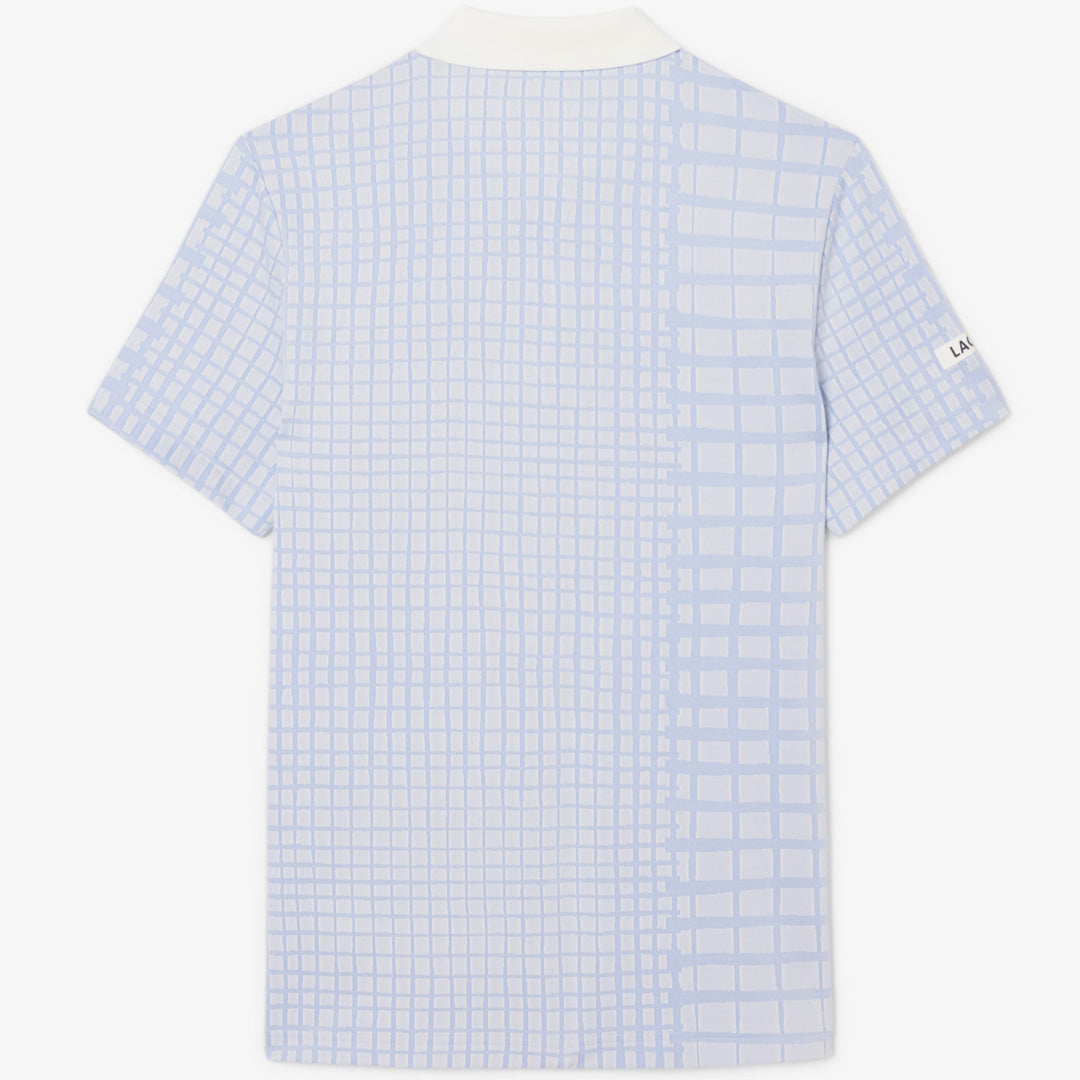 Lacoste Men's Medvedev X Tennis Polo - White/Purple