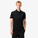Lacoste Men's Novak Djokovic Tennis X Polo - Black