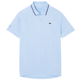 Lacoste Men's Djokovic X Tennis On Court Polo - Pastel Blue