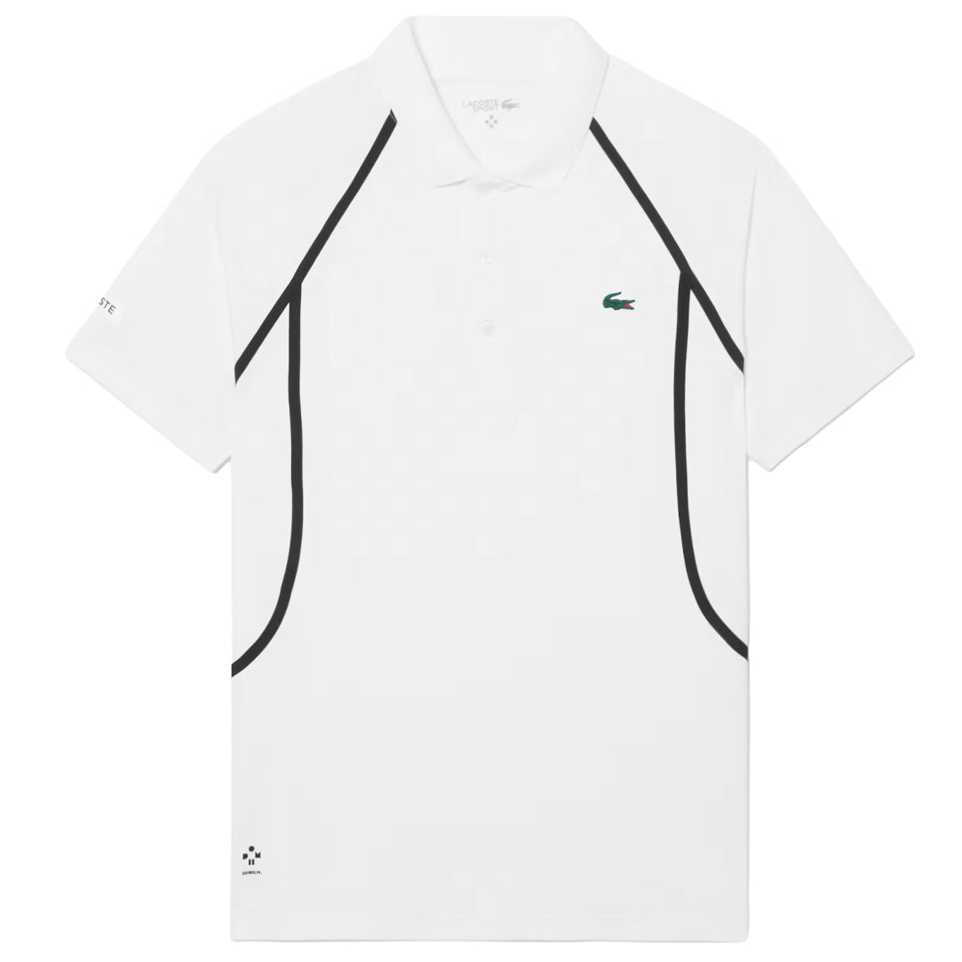 Lacoste Men's Medvedev X Tennis Polo - White