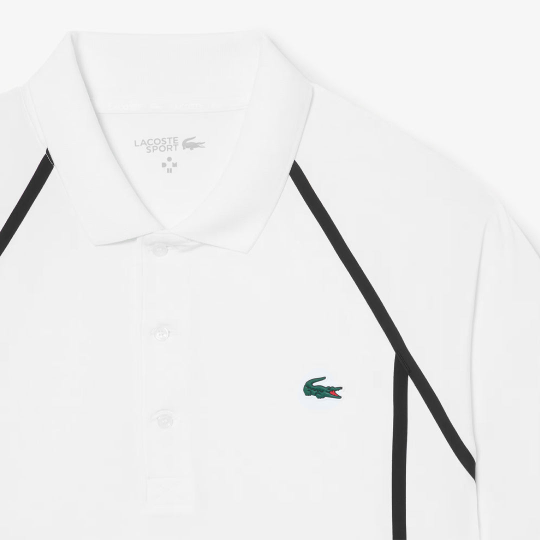 Lacoste Men's Medvedev X Tennis Polo - White