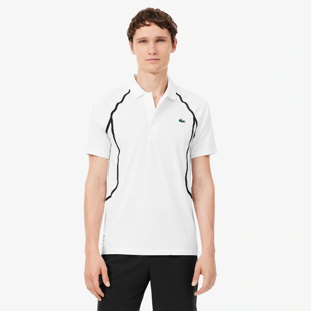 Lacoste Men's Medvedev X Tennis Polo - White
