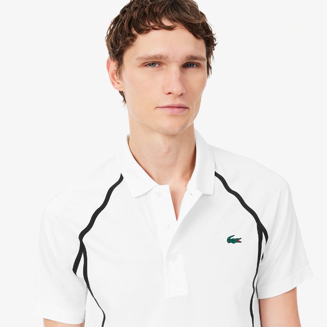 Lacoste Men's Medvedev X Tennis Polo - White