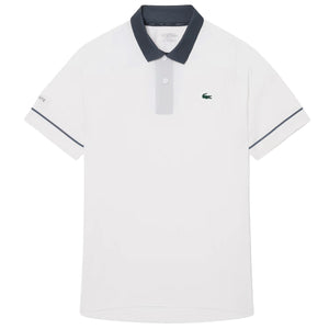 Lacoste Men's Djokovic X Tennis On Court Polo - Flour/Urban