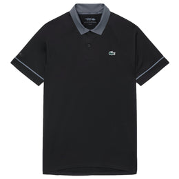 Lacoste Men's Djokovic X Tennis On Court Polo - Black/Grey