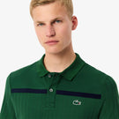 Lacoste Men's Heritage Tennis Polo - Green/Navy