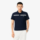 Lacoste Men's Heritage Tennis Polo - Navy Blue/White