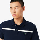 Lacoste Men's Heritage Tennis Polo - Navy Blue/White