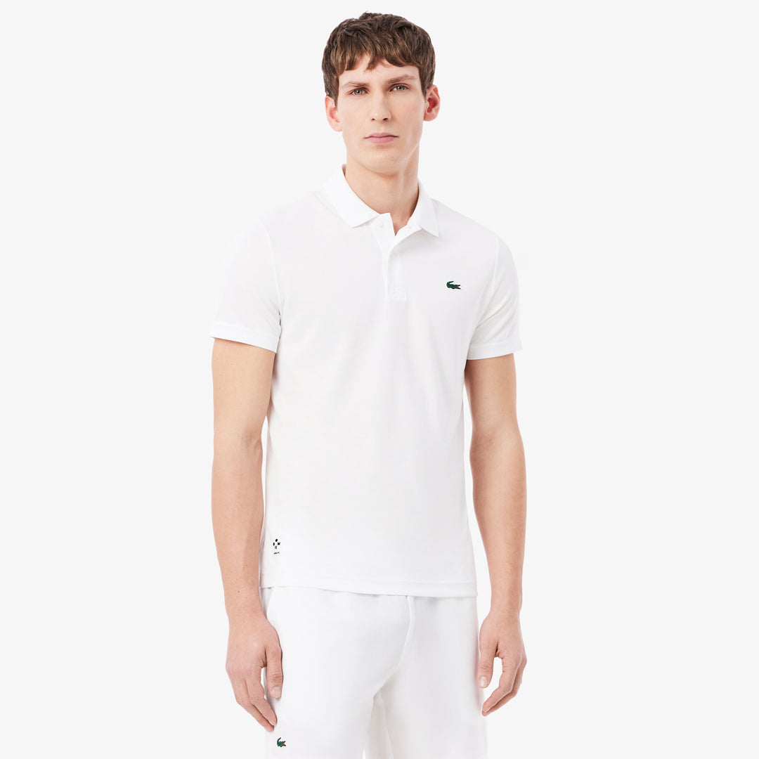 Lacoste Men's Medvedev X Tennis Polo - White