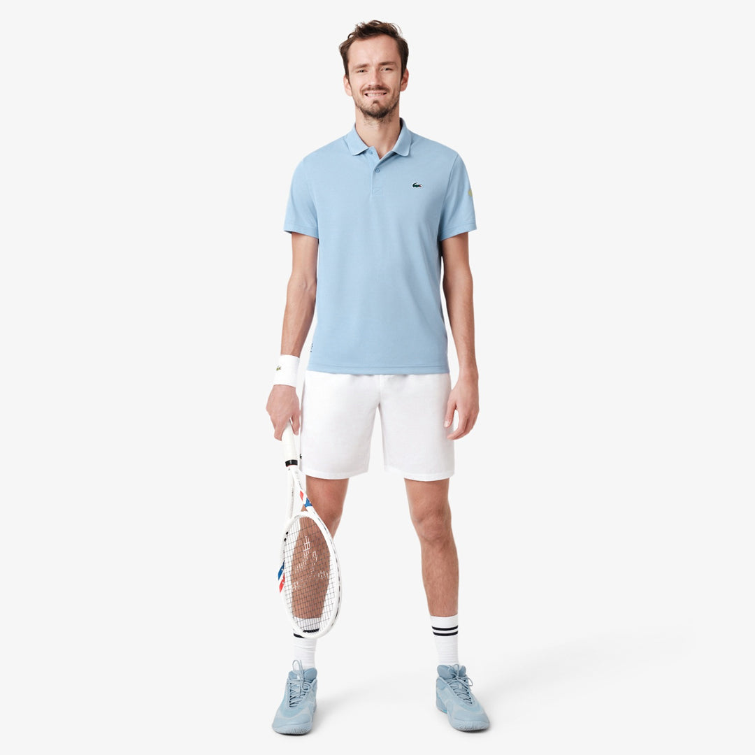 Lacoste Men's Medvedev X Tennis Polo - Light Blue