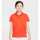 Nike Girls Victory DriFit Polo - Picante Red