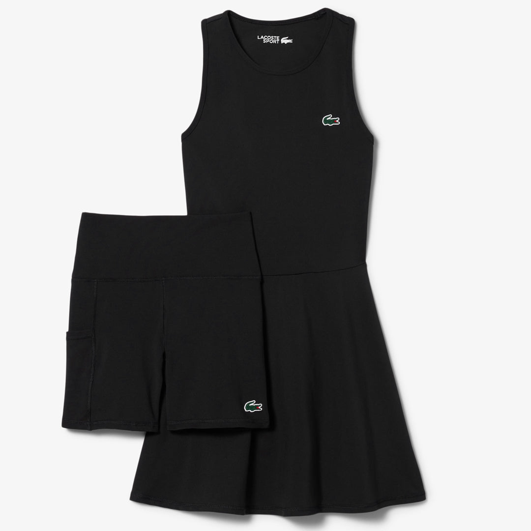 Lacoste Women's Ultra Dry Tennis Dress - Black